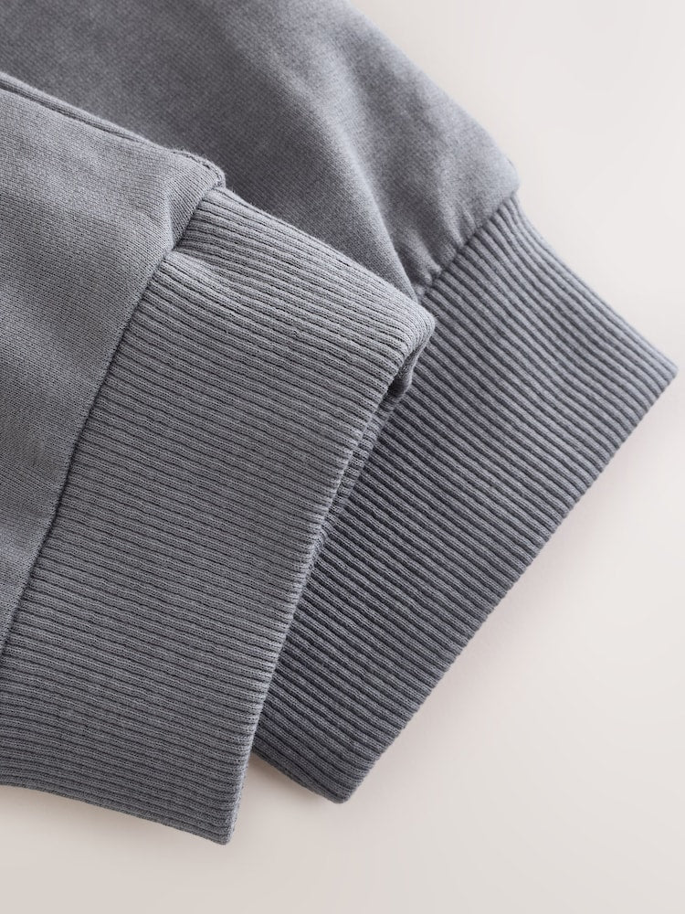 Grey/Black/Green Skinny Fit Joggers 5 Pack (3mths-7yrs)
