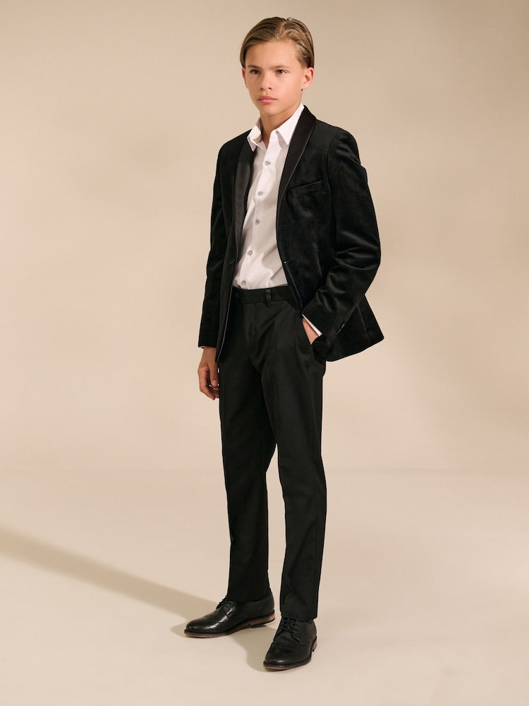 Black Velvet Blazer (3-16yrs)
