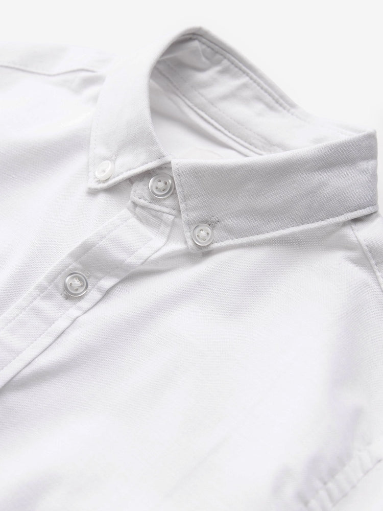 White Plain Oxford Shirt (3-16yrs)