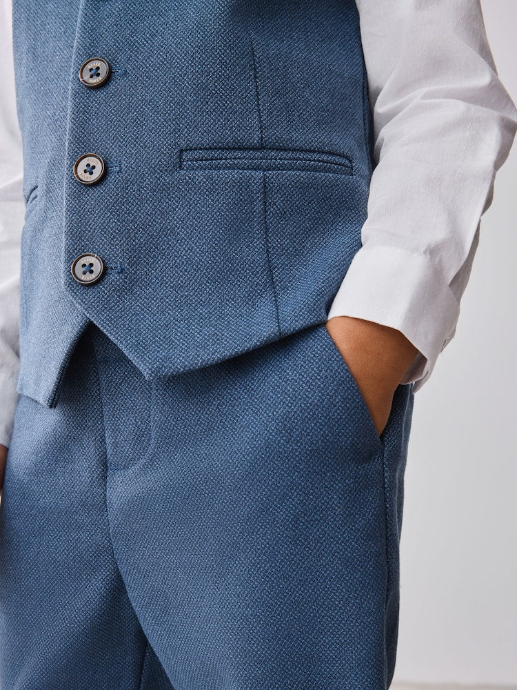 Baker by Ted Baker Waistcoat Shirt And Trousers Set