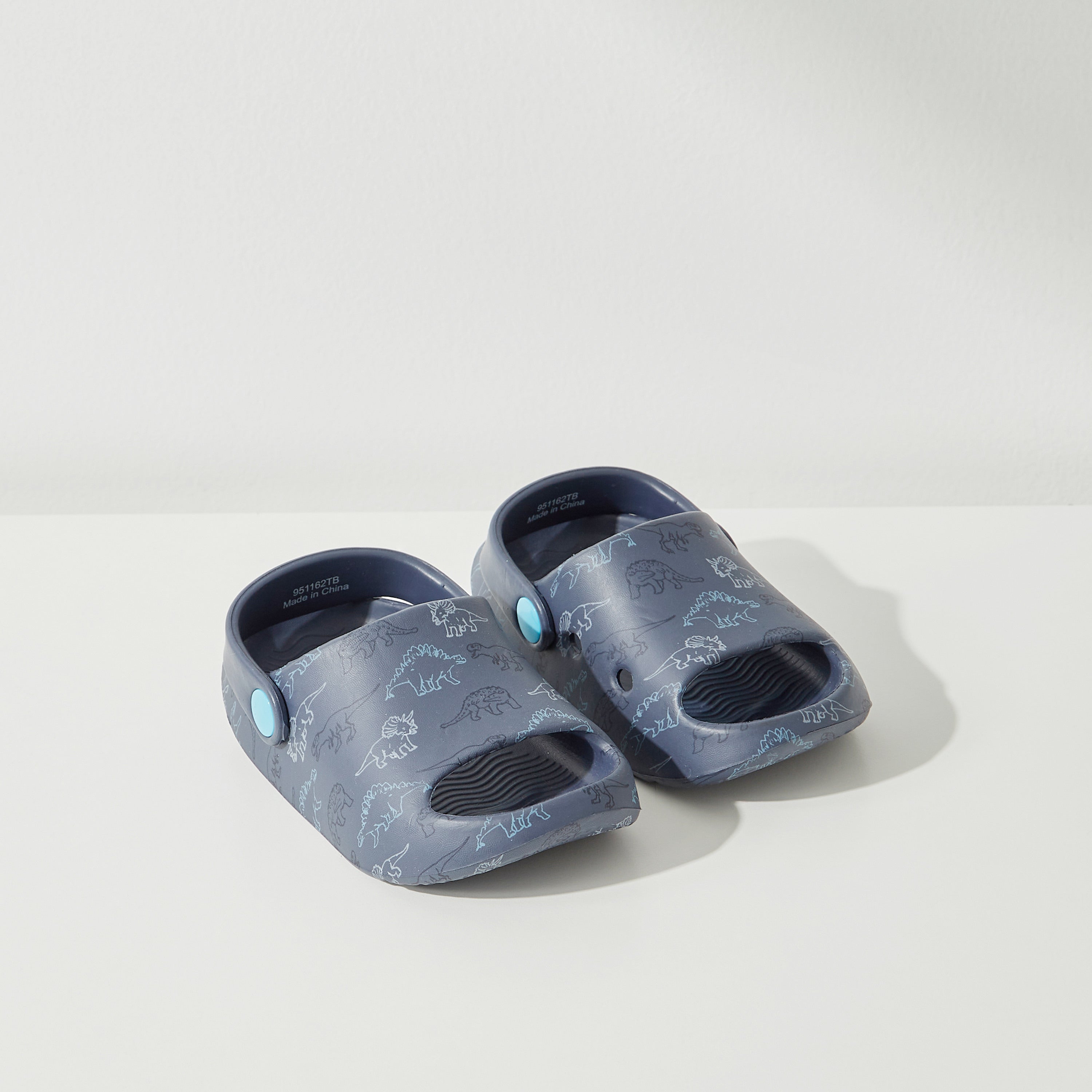 Dinosaur Print Clogs with Backstrap
