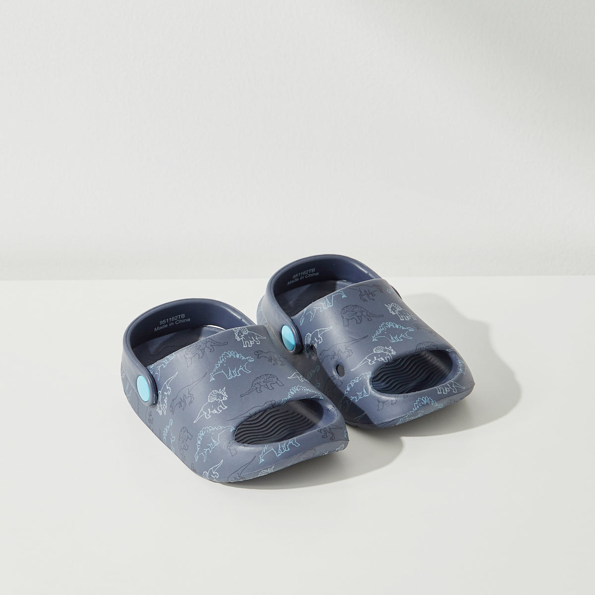 Dinosaur Print Clogs with Backstrap