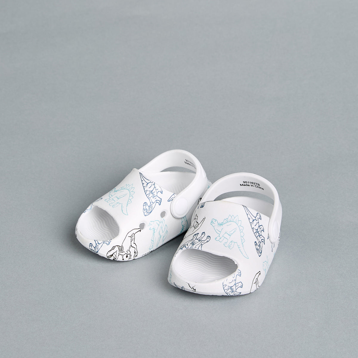 Dinosaur Print Clogs with Backstrap