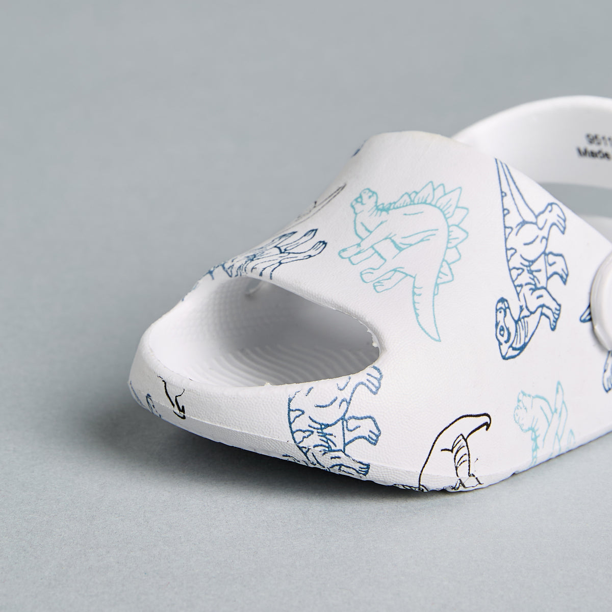 Dinosaur Print Clogs with Backstrap