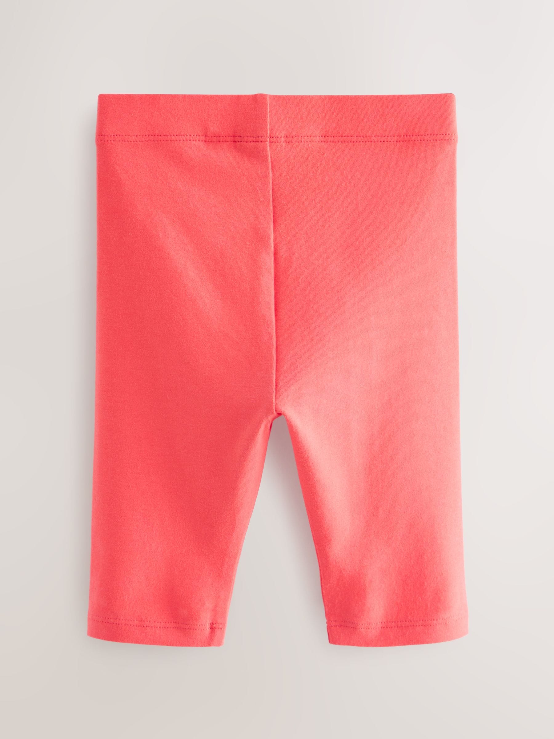 Bright Pink Cropped Leggings (3mths-7yrs) - Size 3-6 Months (62-68cm)