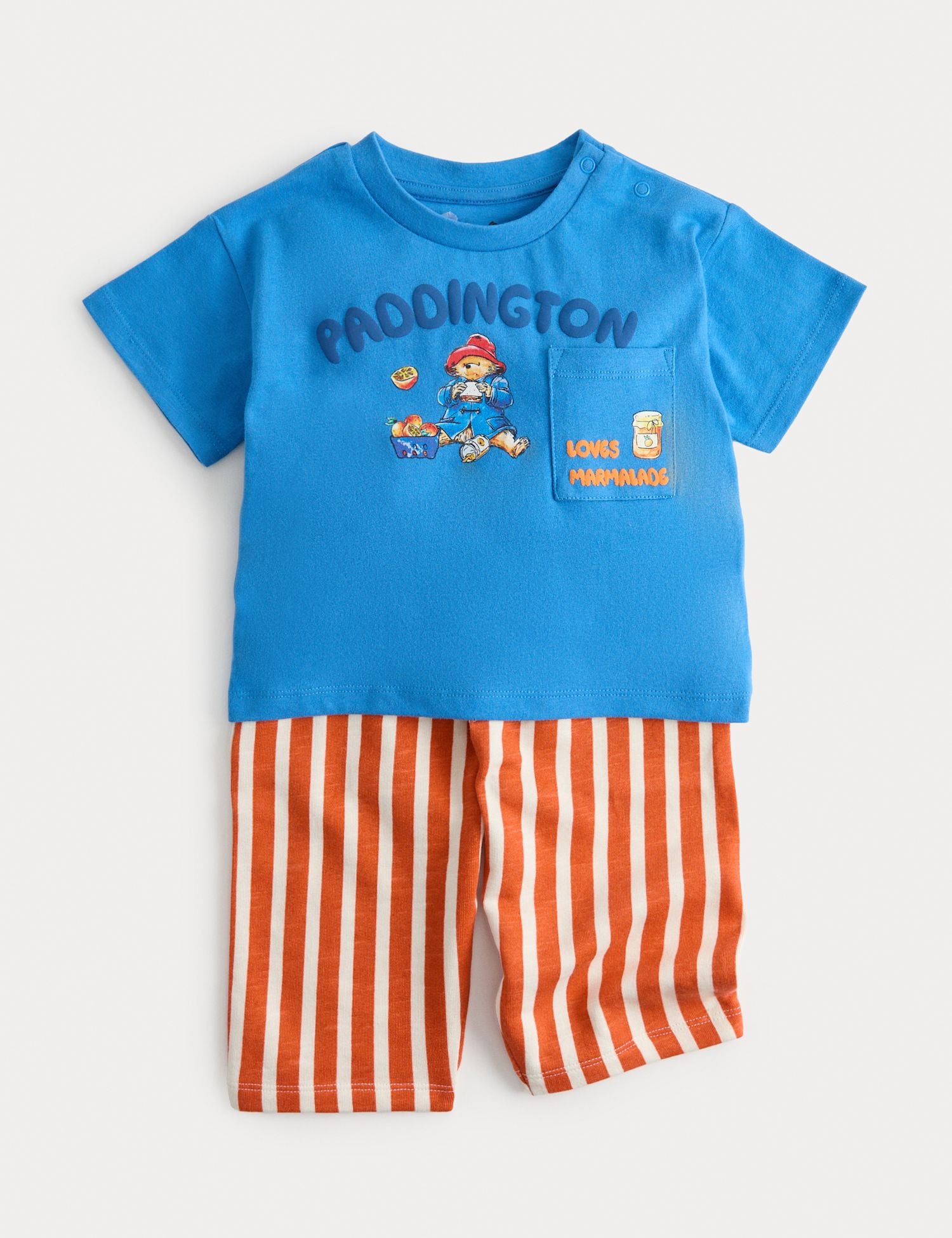 2 Piece Paddington™ Top & Trouser Outfit (0-3 Years) - BLUE MIX / 12-18 Months