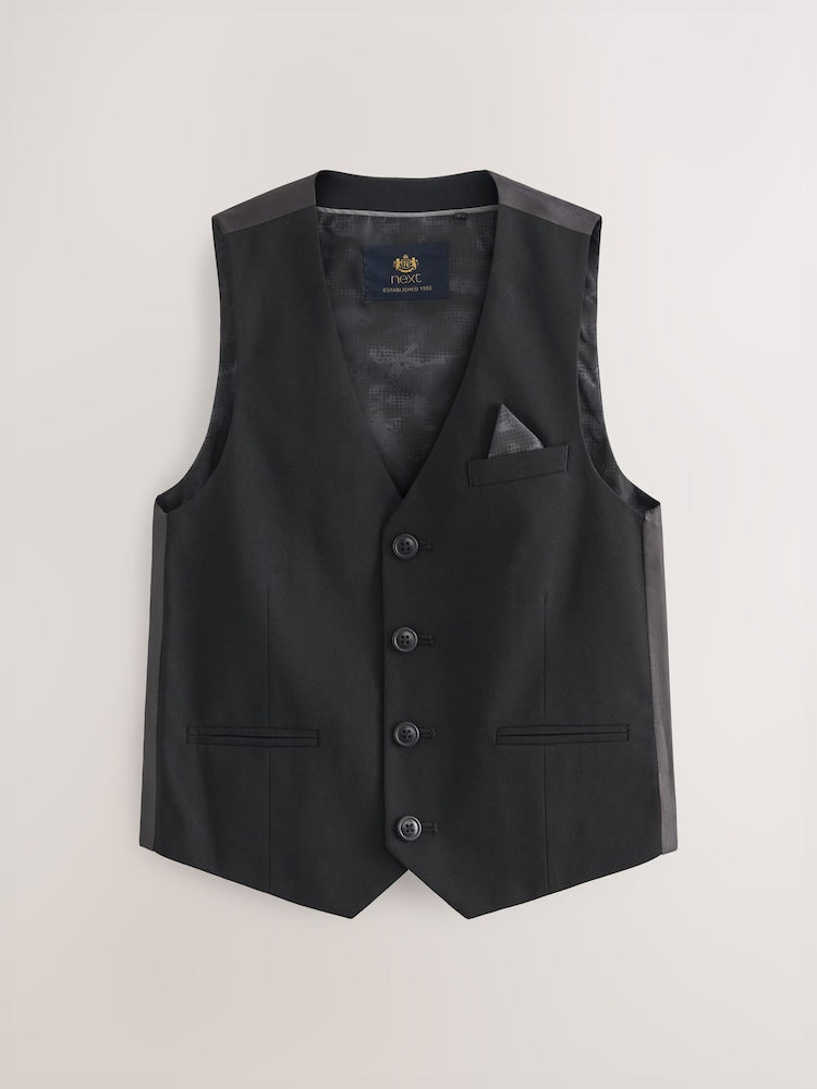 Black Waistcoat (3-16yrs)