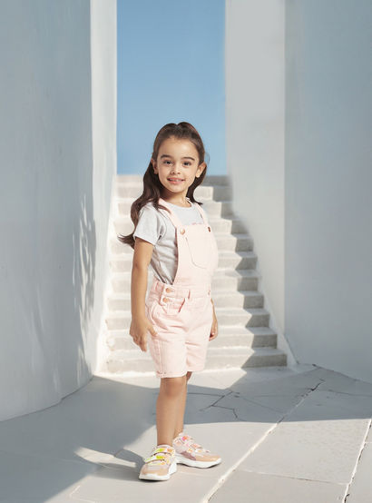 Juniors Solid Dungarees with Pockets-girls-clothing-dressesandjumpsuits-image-2