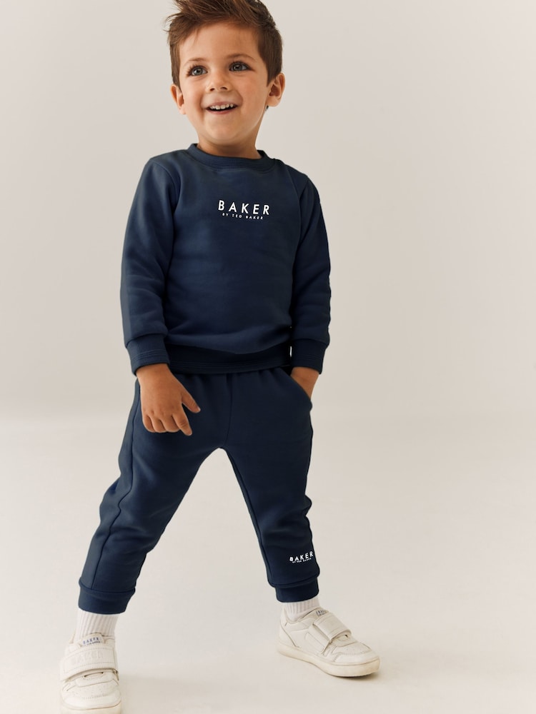 Baker by Ted Baker Navy Sweatshirt and Joggers Set