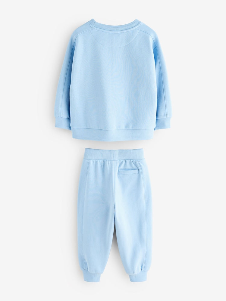 Baker by Ted Baker Blue Sweatshirt and Joggers Set