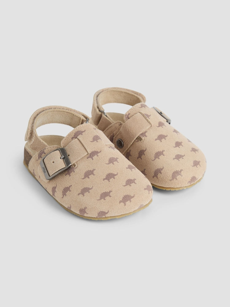 JoJo Maman Bébé Tan Slip-On Clogs - EU 28 (UK 10)