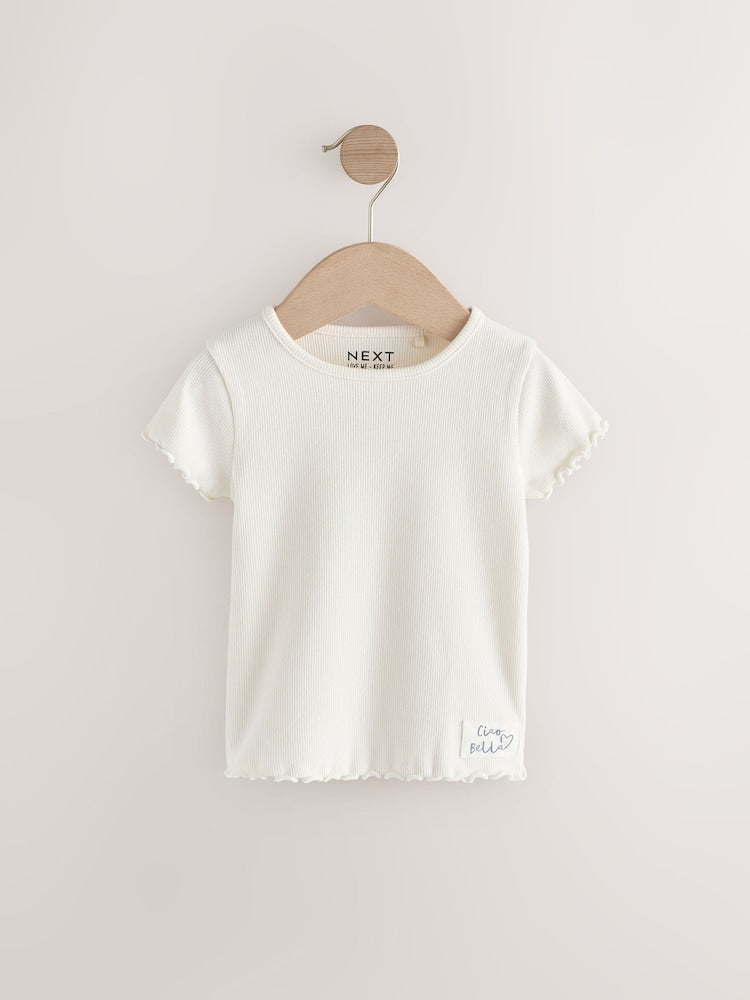 Blue Short Sleeve T-Shirts 5 Pack (3mths-7yrs)