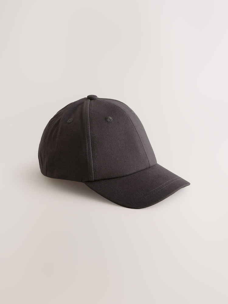 Grey/Charcoal Baseball 100% Cotton Caps 2 Pack (1-16yrs)