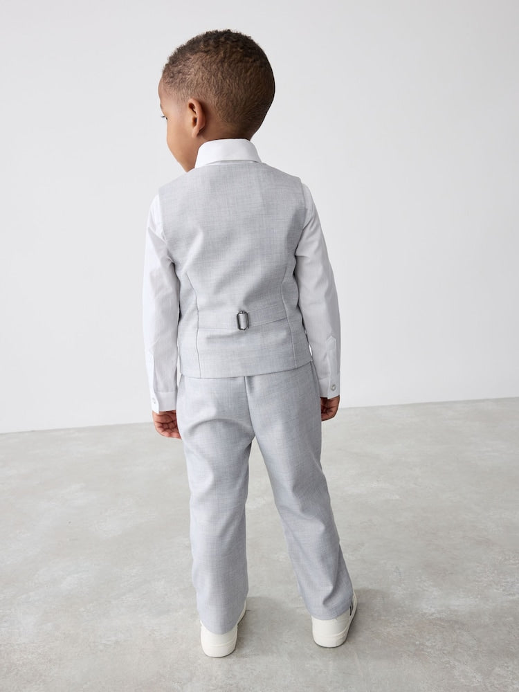 Baker by Ted Baker Waistcoat Shirt And Trousers Set