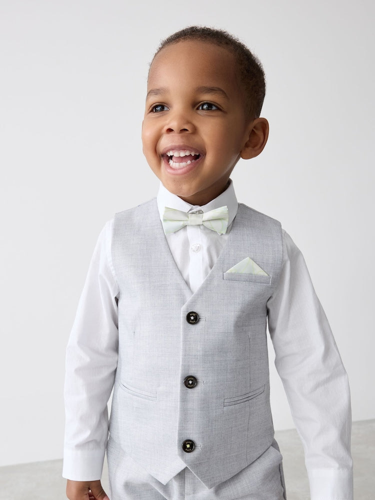 Baker by Ted Baker Waistcoat Shirt And Trousers Set