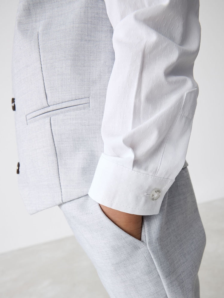 Baker by Ted Baker Waistcoat Shirt And Trousers Set