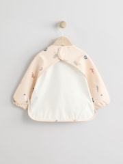 Neutral Mini Jungle Weaning And Feeding Sleeved Bib - Size 6-12 Months (68-80cm)