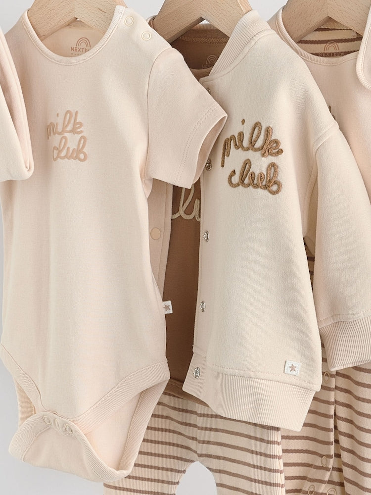 Neutral Milk Club Baby Bundle Gift Set 7 Piece (0-18mths)