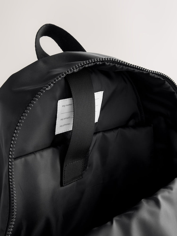 Black Backpack - Size One