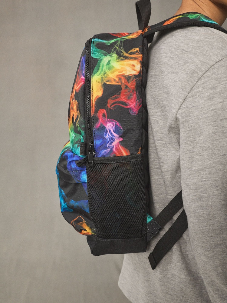 Bright Marble Print Backpack