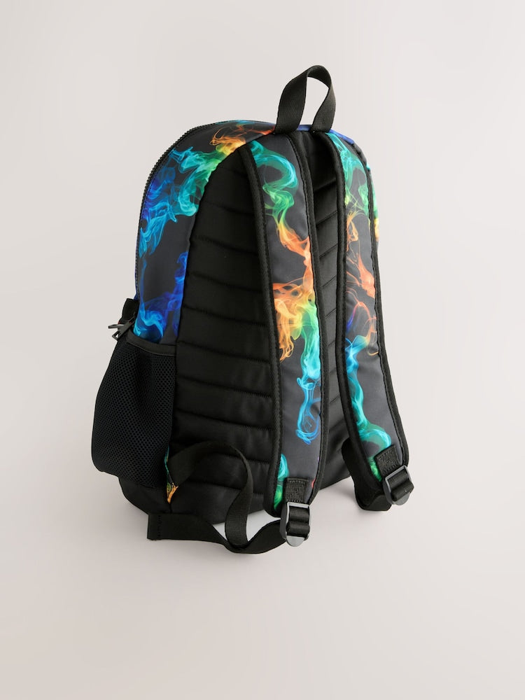 Bright Marble Print Backpack