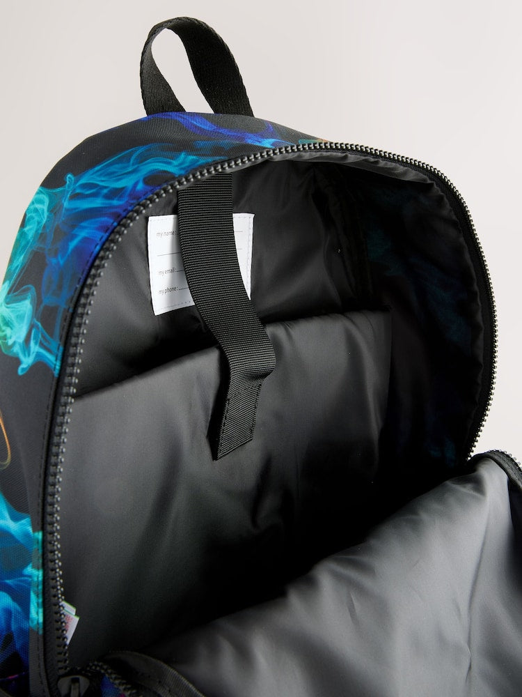 Bright Marble Print Backpack