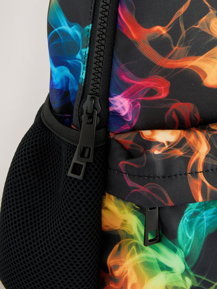 Bright Marble Print Backpack