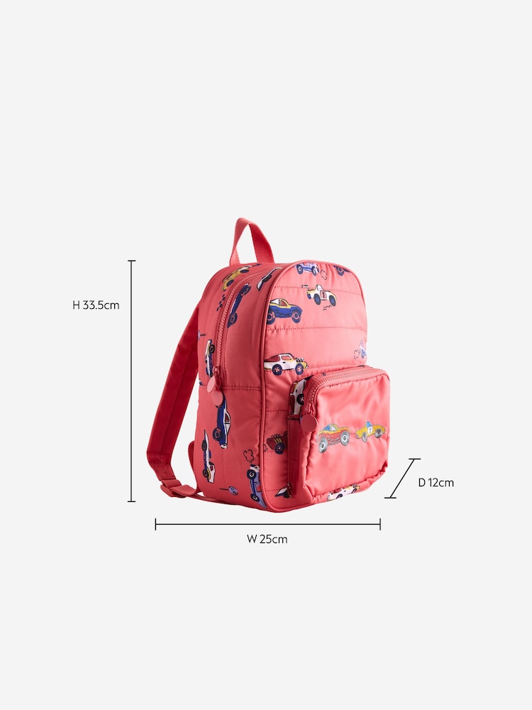 Red Racing Cars Backpack