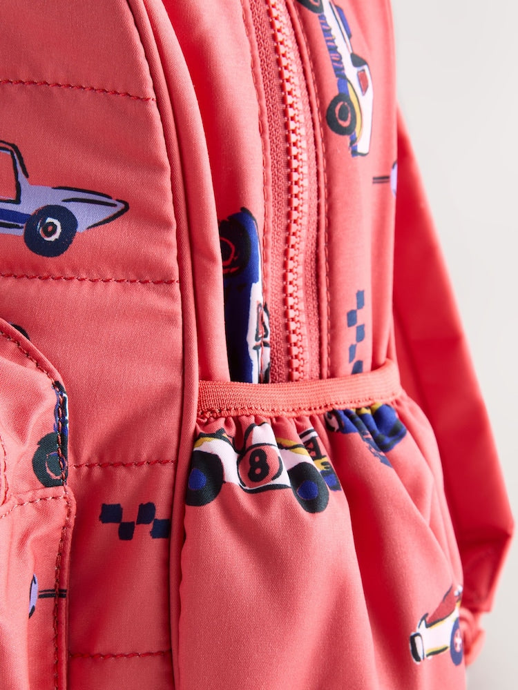 Red Racing Cars Backpack