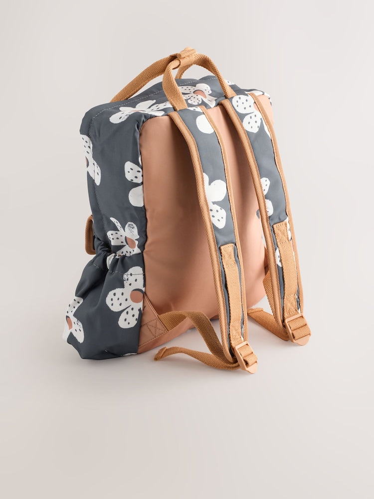 Stampy Flower Backpack - Size One