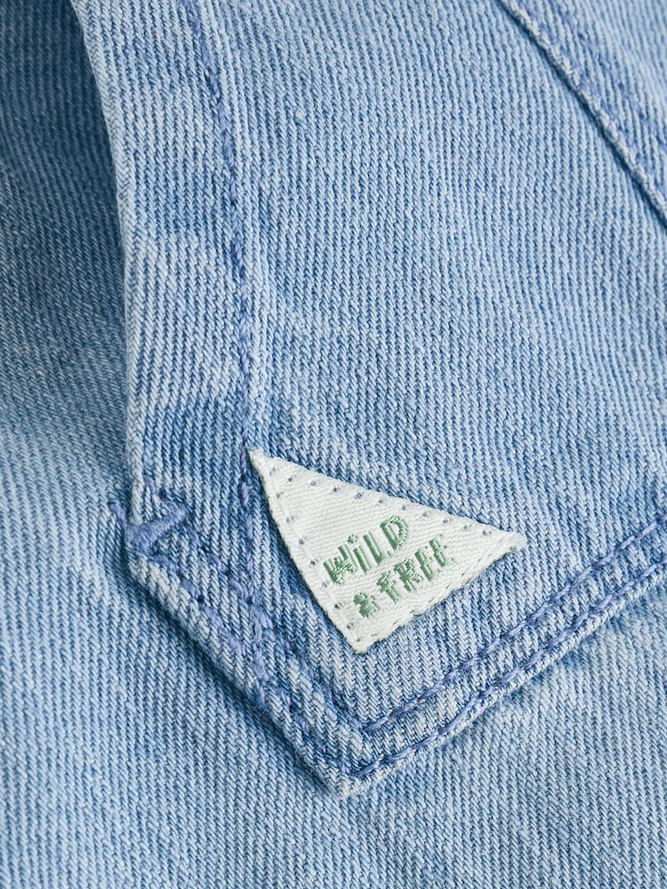 Blue Baby Denim Dungarees and Bodysuit Set (0mths-2yrs)