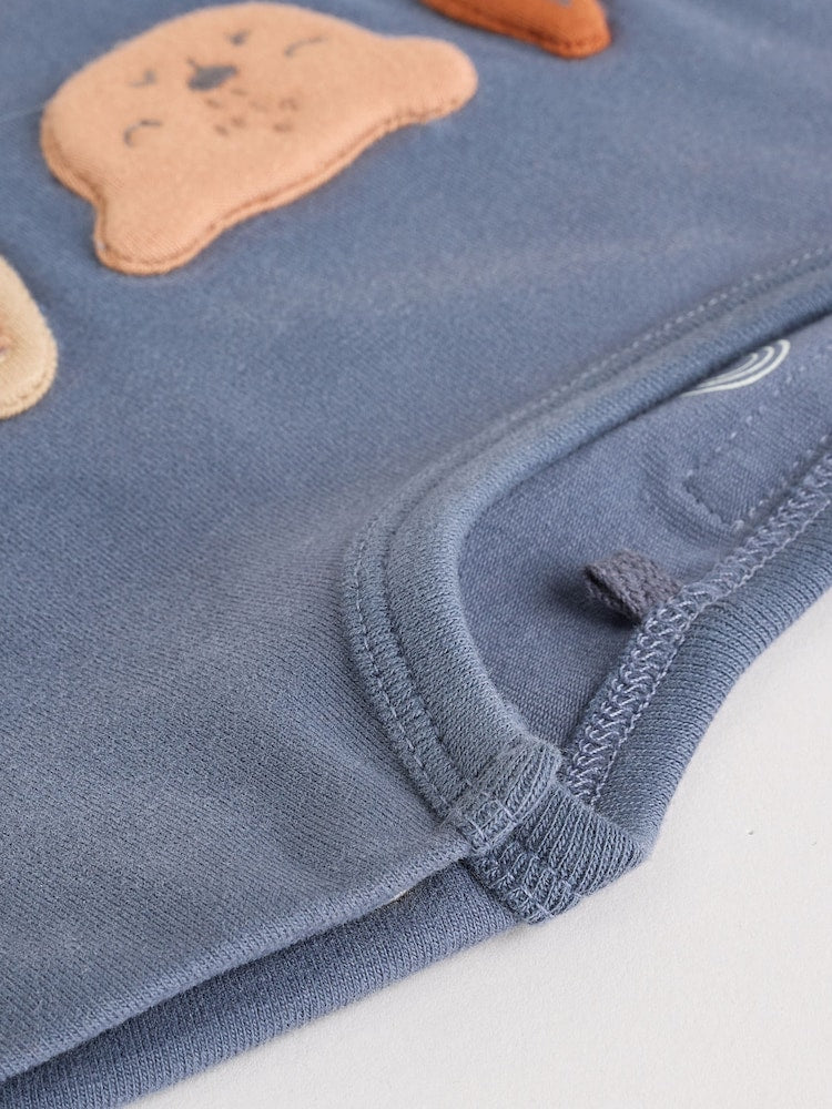 Blue Woodland Baby Top and Leggings Set 2 Piece (0mths-2yrs)