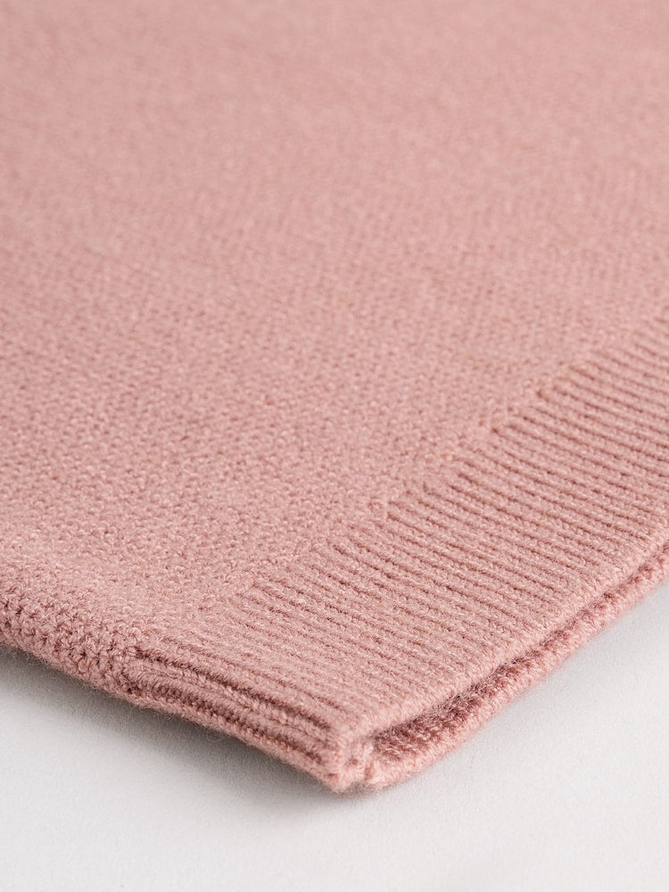 Pink Baby Knitted Wrap Jumper and Leggings 2 Piece Set (0mths-2yrs)