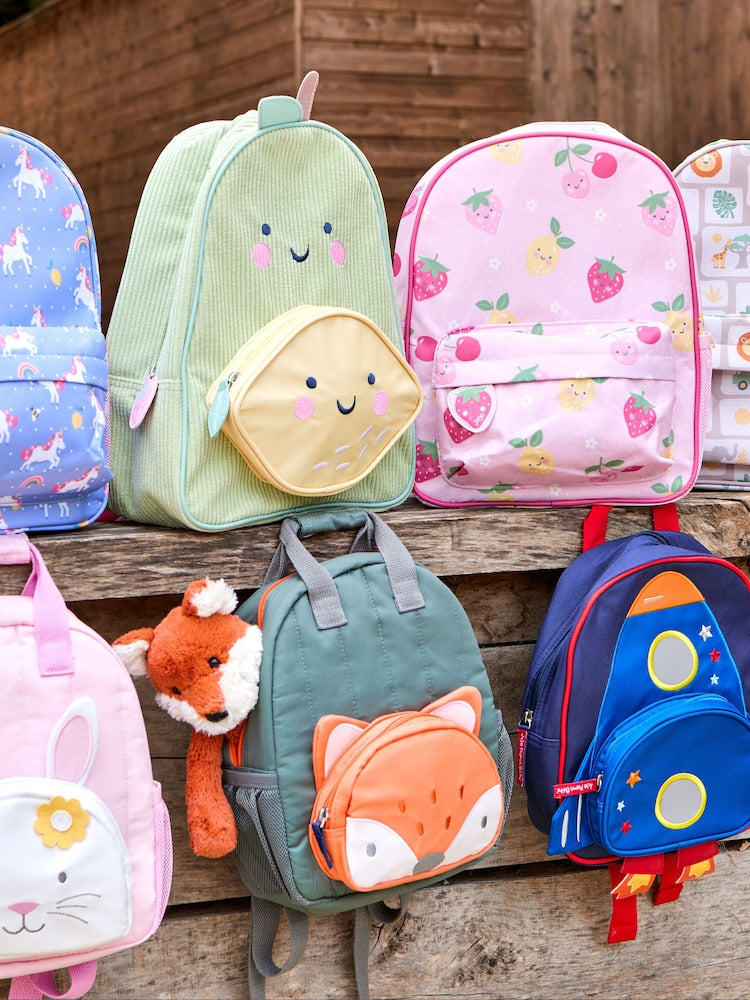 JoJo Maman Bébé Khaki Fox Character Backpack