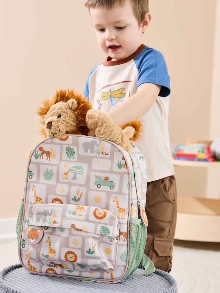 JoJo Maman Bébé Natural Safari Medium Backpack