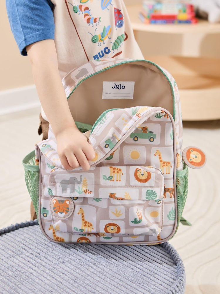 JoJo Maman Bébé Natural Safari Medium Backpack