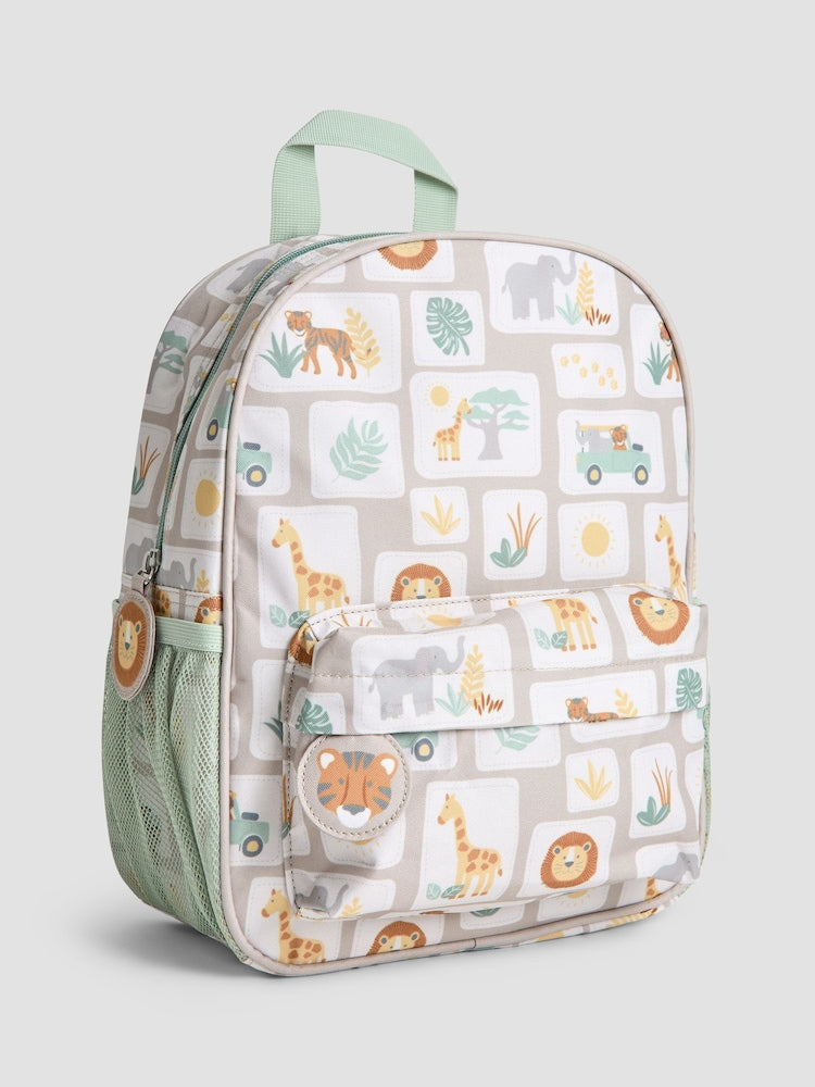 JoJo Maman Bébé Natural Safari Medium Backpack