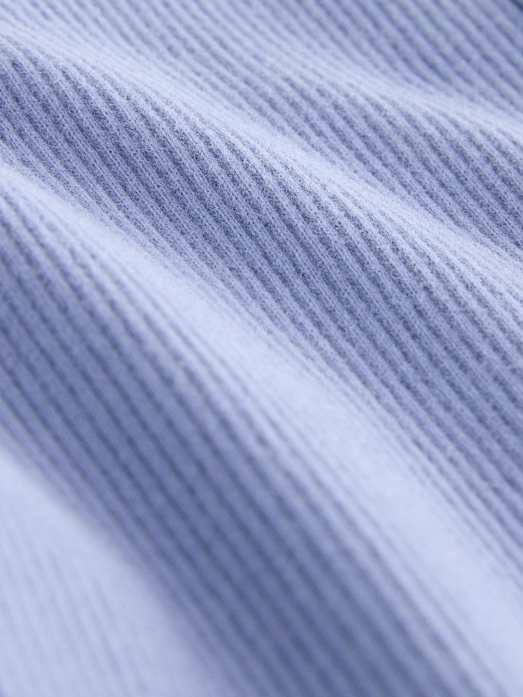 Blue Rib Flare Leggings (3mths-7yrs) - Size 3-6 Months (62-68cm)
