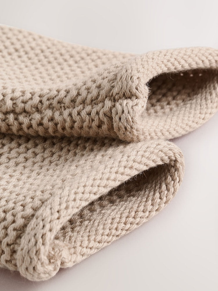 Natural Knitted Baby Cardigan (0mths-2yrs)