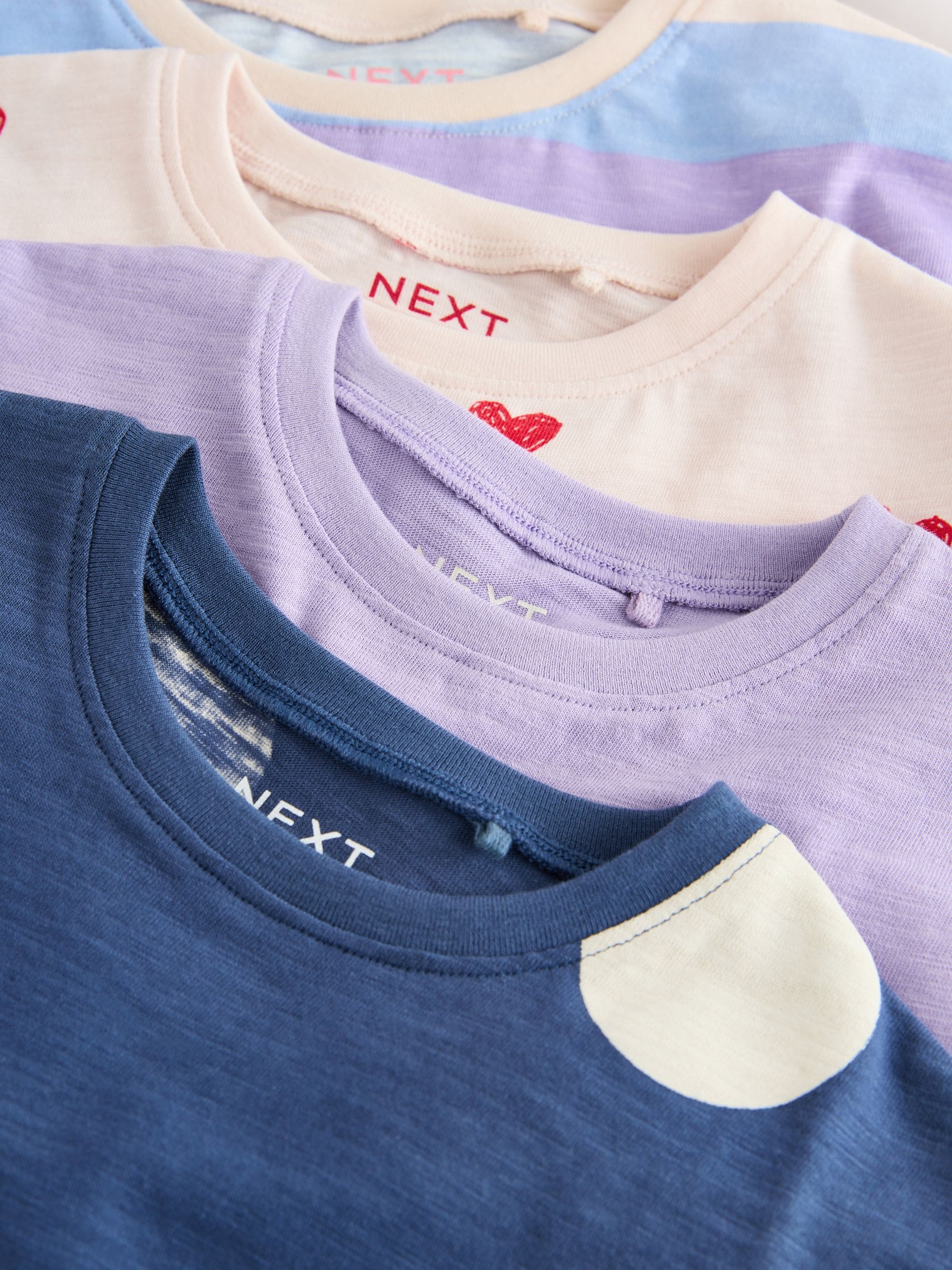 Rainbow Long Sleeve Tops 4 Pack (3mths-7yrs) - Size 3-6 Months (62-68cm)