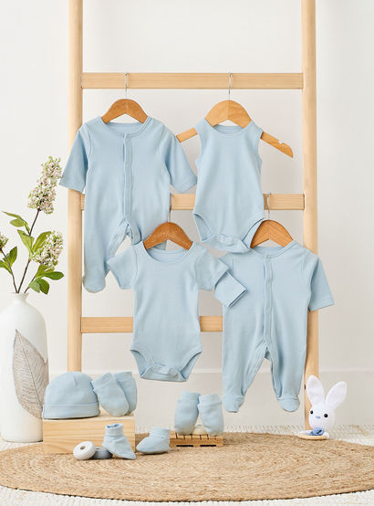 Set of 8 Juniors Clothing Gift Set with Snap Button Closure-baby-girls-clothing-setsandcoords-image-10