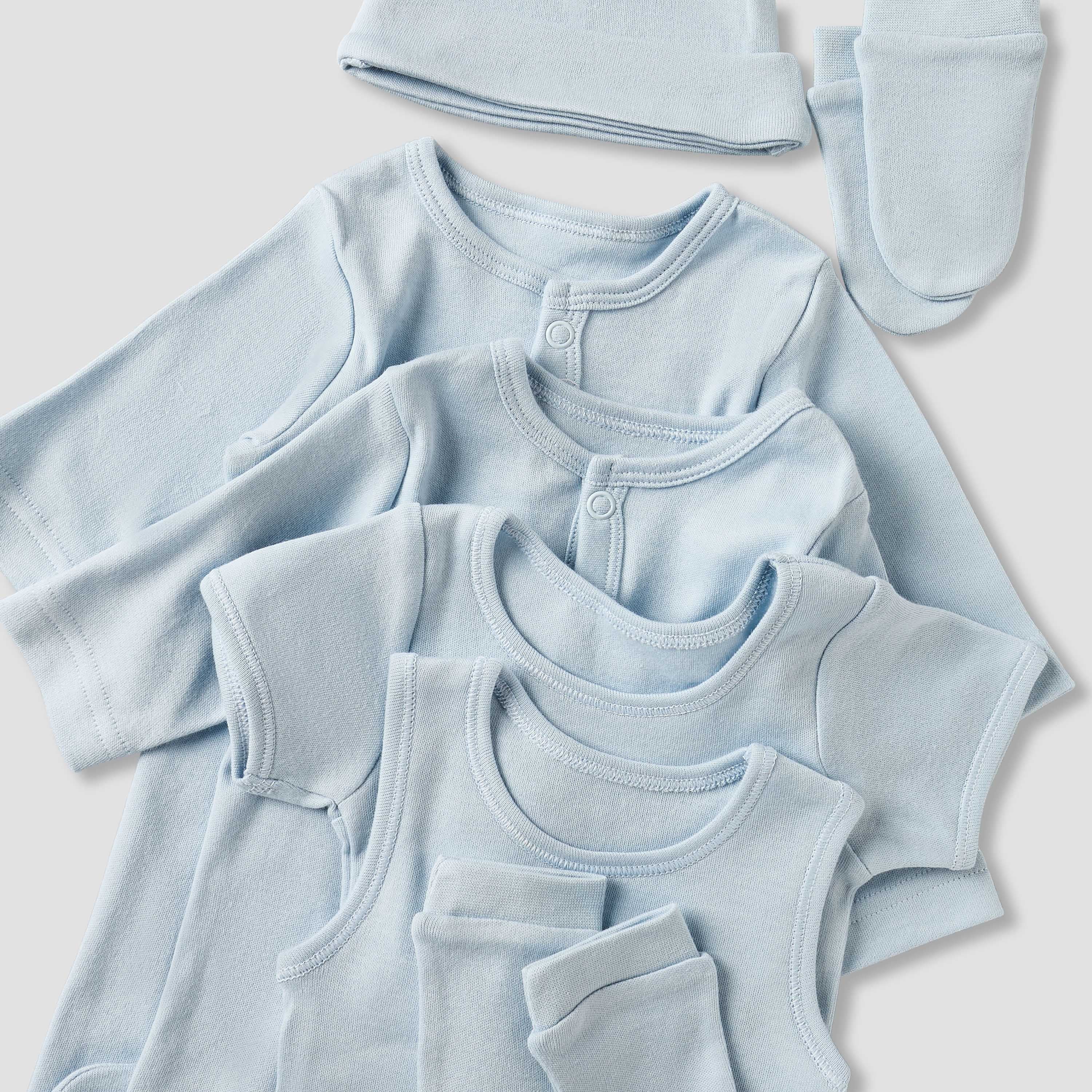 Set of 8 Juniors Clothing Gift Set with Snap Button Closure