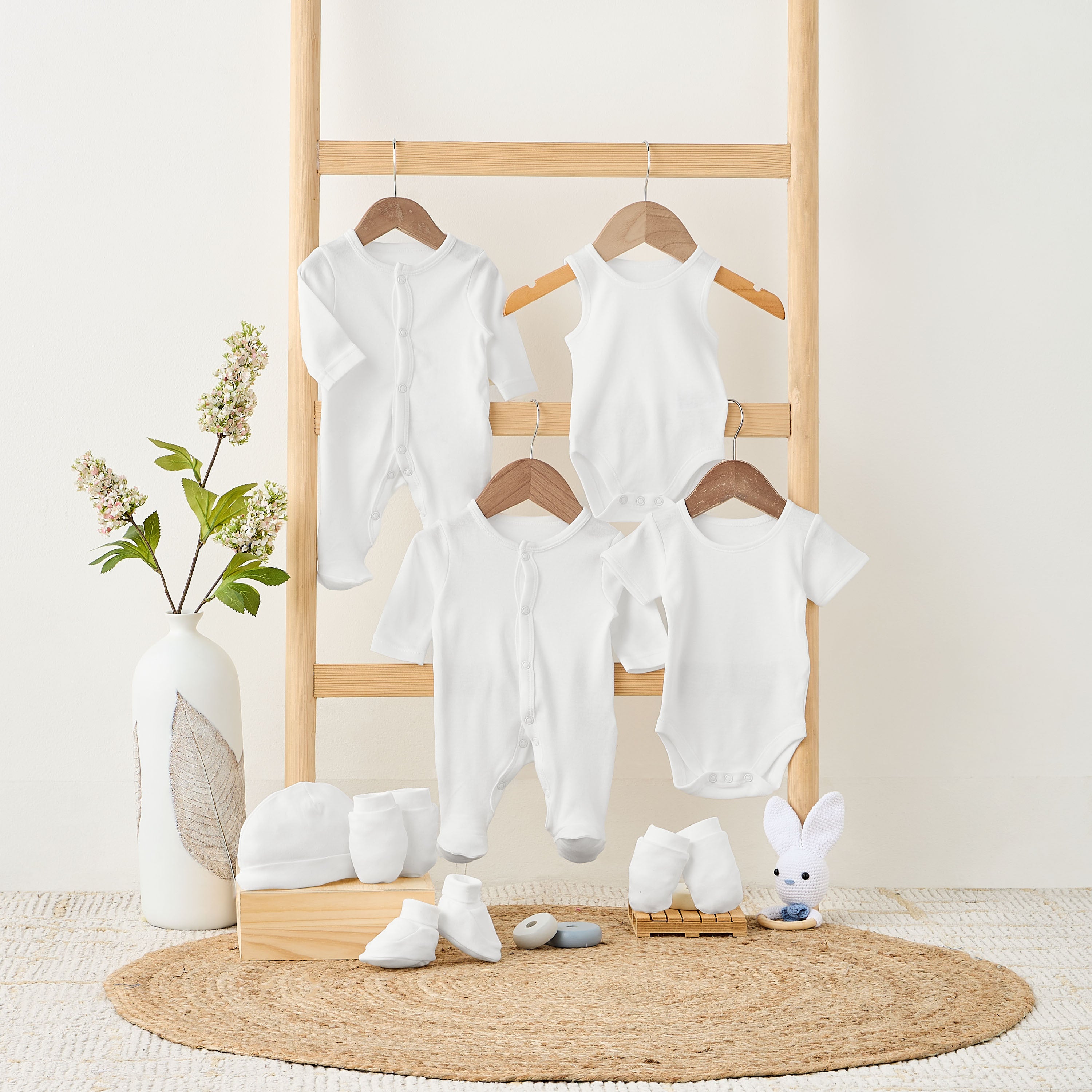 Set of 8 Juniors Clothing Gift Set with Snap Button Closure