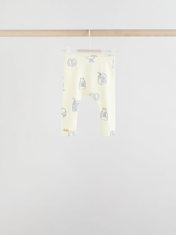 Blue Milk Club Tops and Leggings 6 Piece Baby Set (0mths-3yrs)