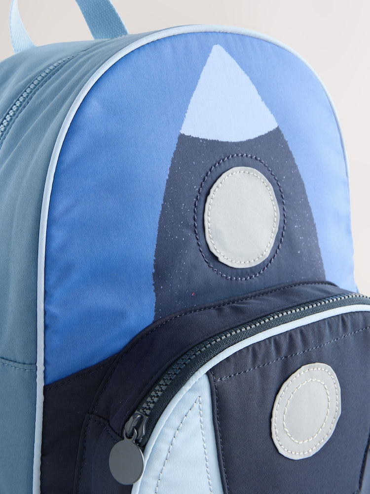 Blue Rocket Backpack