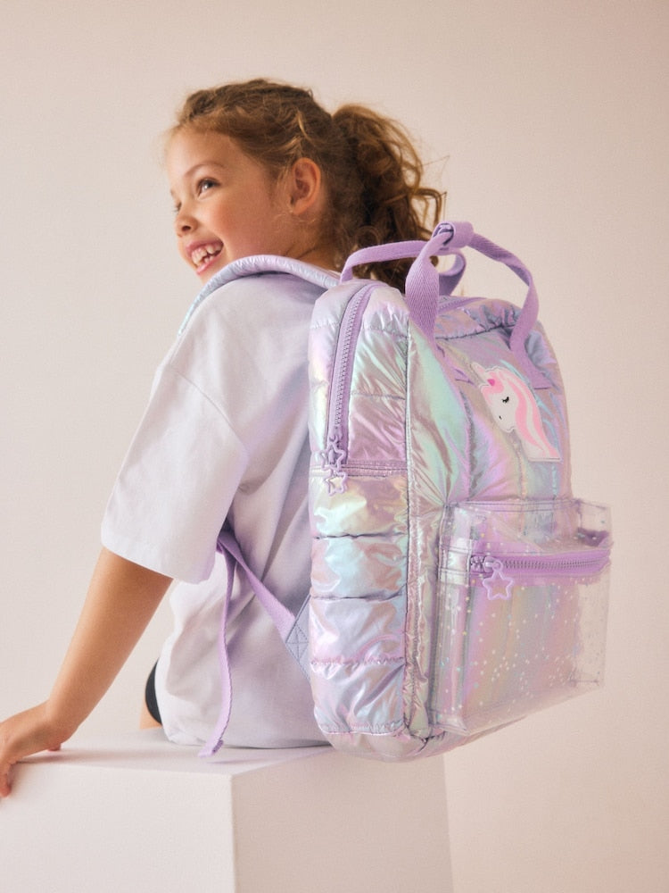 Lilac Unicorn Backpack