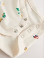 Green Farm Cord Dungarees and Bodysuit Set (0mths-2yrs) - Size Up to 1 Month (56cm)