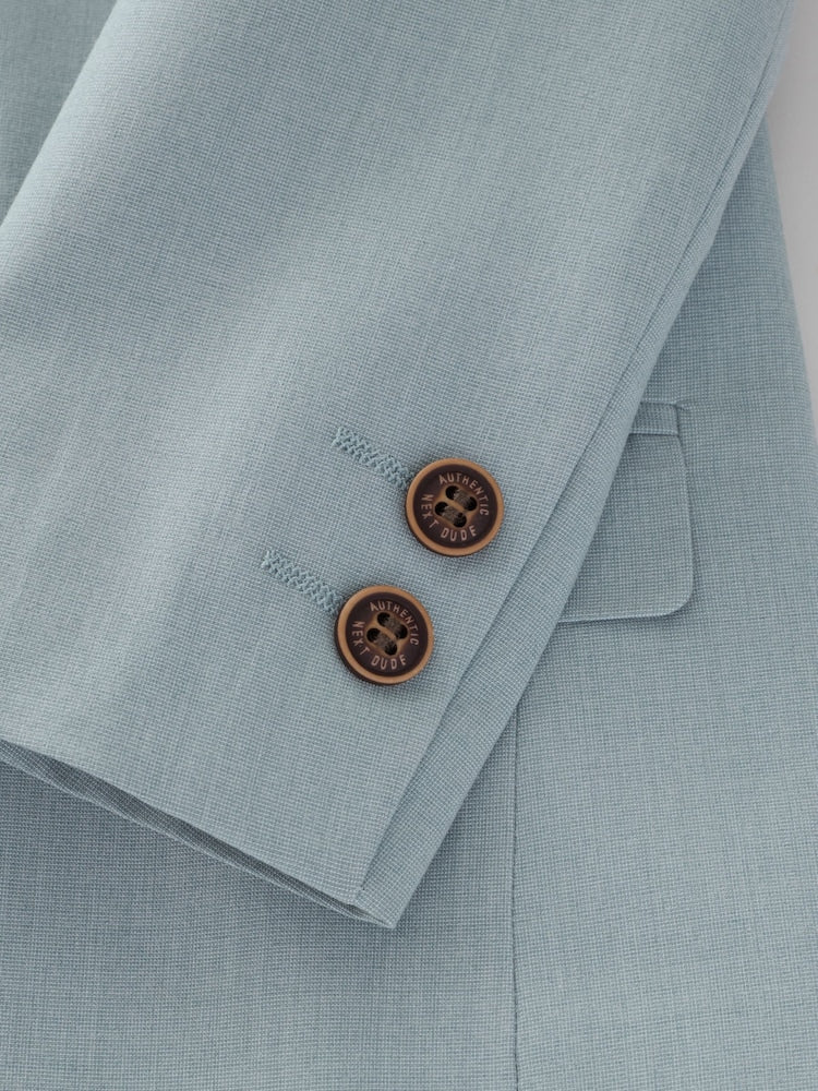 Mineral Blue Blazer (3mths-9yrs) - Size 3-6 Months (62-68cm)