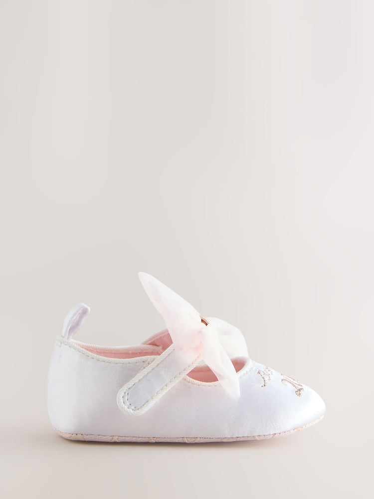 Baker by Ted Baker Baby Girls Born in 2026 Mary Jane Padders Shoes - Size Up To 3 Months (50 - 62cm)