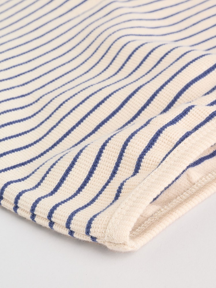 Blue Stripe Baby Long Sleeve T-Shirts 4 Pack (0mths-2yrs)